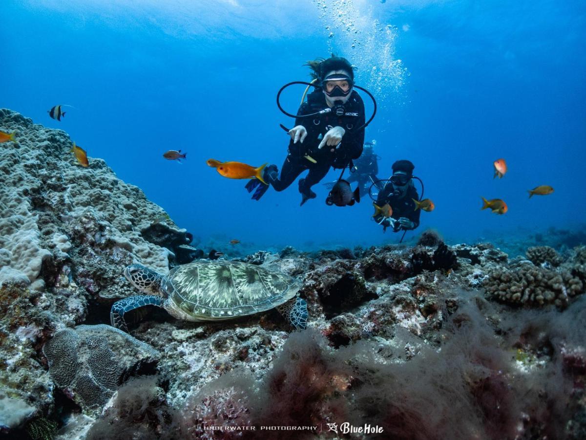 헝춘 藍洞潛水blue Hole Dive Center B&B 외부 사진